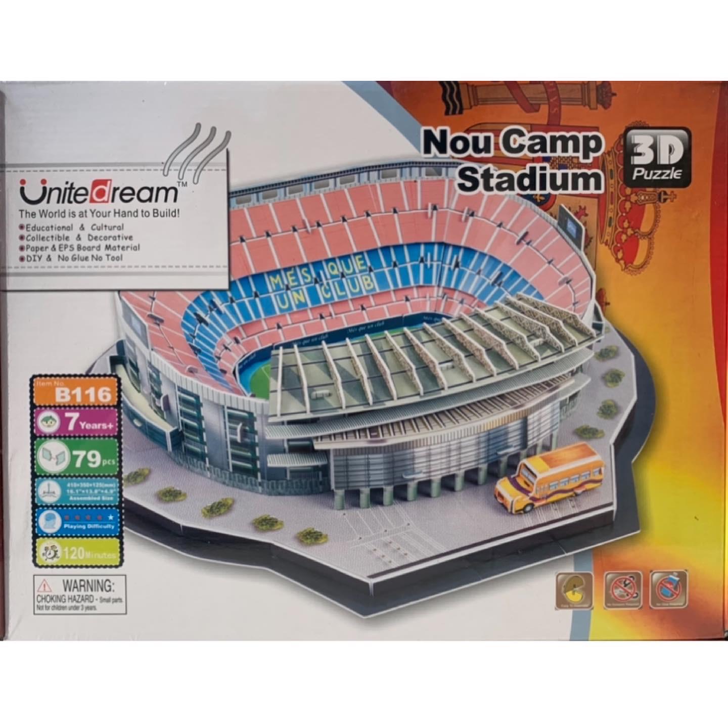 Puzzle 3d BARCELONE NOU CAMP