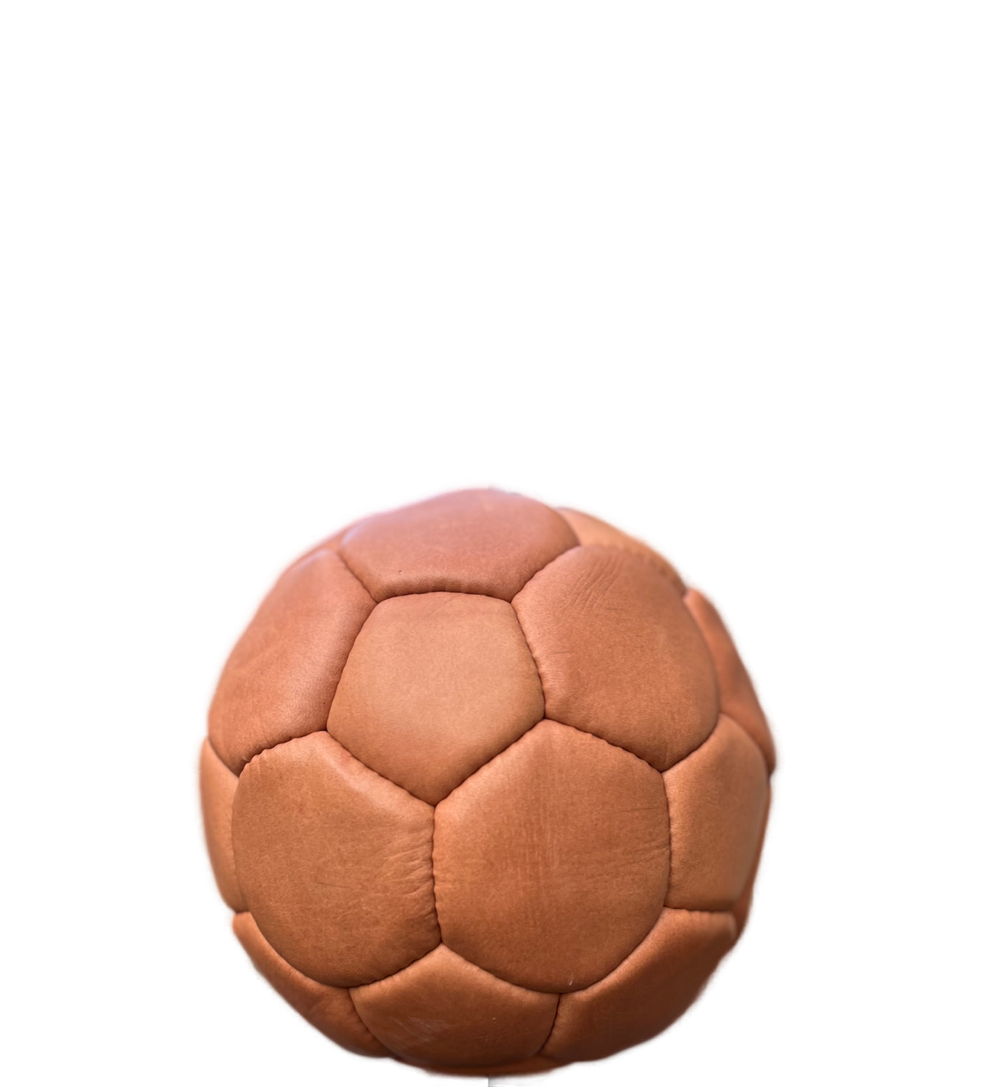 Ballon football Vintage Saint-Etienne 100% cuir fait main