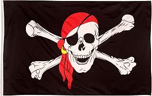 Drapeaux Pirates bandeau 150x90 cms