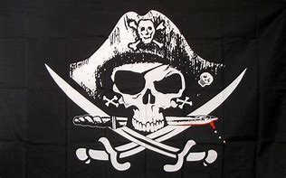 Drapeaux Pirates Sabres 150x90 cms